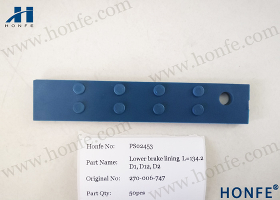 Lower Brake Lining 911327698/270006747 Projectile Loom Spare Parts For Sulzer P7100